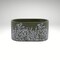 Forest Green Whitewashed Floral Cement Planter 7.75"-MX097542